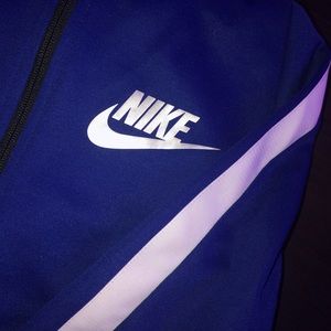 blue nike jacket